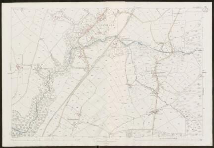 Devon LXXXVIII.13 (includes: Brentor; Bridestowe; Lydford; Marytavy; Petertavy) - 25 Inch Map
