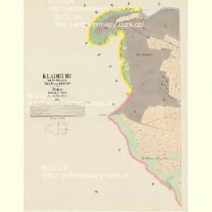 Kladruby - c3117-1-002 - Kaiserpflichtexemplar der Landkarten des stabilen Katasters
