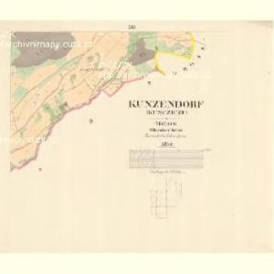 Kunzendorf (Kunczicze) - m1423-1-011 - Kaiserpflichtexemplar der Landkarten des stabilen Katasters