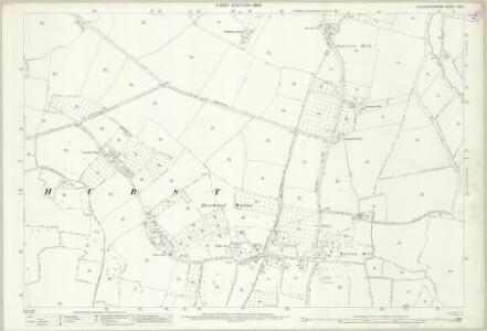 Gloucestershire XIX.5 (includes: Deerhurst; Elmstone Hardwicke; Stoke Orchard) - 25 Inch Map