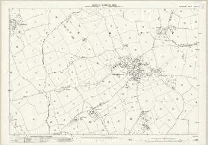 Shropshire LXXIII.2 (includes: Stottesdon) - 25 Inch Map