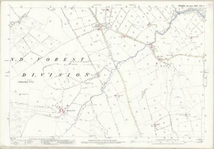Yorkshire CLXV.11 (includes: Bolton By Bowland; Grindleton) - 25 Inch Map