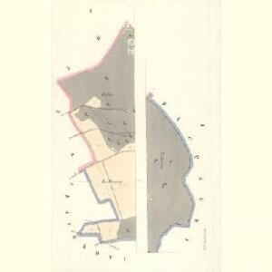 Wodierad (Woděrady) - c8713-1-001 - Kaiserpflichtexemplar der Landkarten des stabilen Katasters