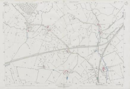 Wiltshire XLIV.7 (includes: Dilton Marsh; North Bradley; Westbury) - 25 Inch Map
