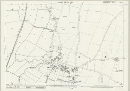 Northamptonshire XIII.7 (includes: Elton; Fotheringhay; Nassington) - 25 Inch Map
