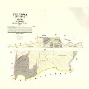 Franowa (Wranowa) - c8791-1-001 - Kaiserpflichtexemplar der Landkarten des stabilen Katasters