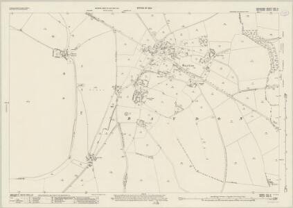 Berkshire XXV.5 (includes: Aldbourne; Baydon; Lambourn) - 25 Inch Map