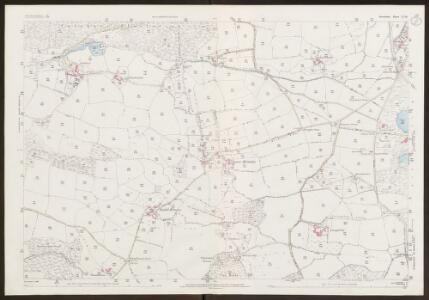 Devon CI.13 (includes: Bovey Tracey; Ilsington) - 25 Inch Map