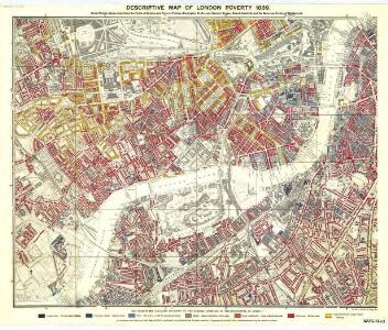 Charles Booth's descriptive map of London poverty 1889