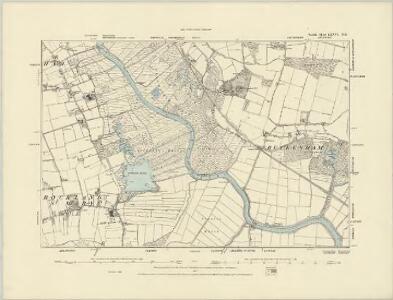 Norfolk LXXVI.NW - OS Six-Inch Map