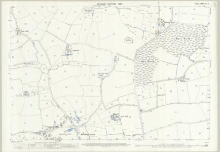 Essex (1st Ed/Rev 1862-96) XLII.5 (includes: Abbess Beauchamp and Berners Roding; Hatfield Broad Oak; Matching; White Roding) - 25 Inch Map