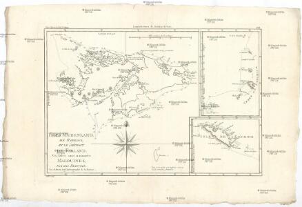 Isles Maidenland de Hawkins, et le détroit de Falkland, ces isles sont nommées Malouines, par les Francois