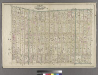 Plate 8: Bounded by Flushing Wallabout Avenue, Nostrand Avenue, Lafayette Avenue and Clermont Avenue.