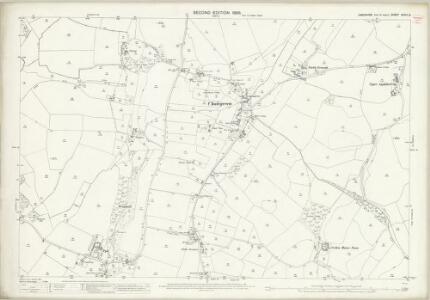 Hampshire and Isle of Wight XCVIII.9 (includes: Chale; Godshill; Shorwell) - 25 Inch Map