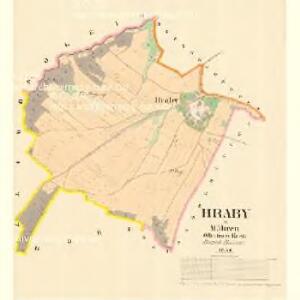 Hraby - m0874-1-001 - Kaiserpflichtexemplar der Landkarten des stabilen Katasters