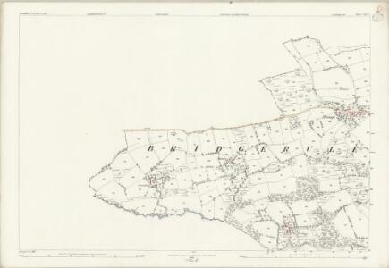 Devon LXI.2 (includes: Bridgerule; Launcells; Marhamchurch) - 25 Inch Map
