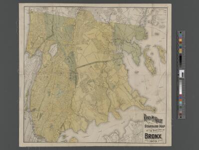 New Standard map of the Borough of Bronx.