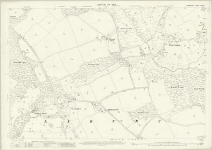 Hampshire and Isle of Wight LXXXI.7 (includes: Denny Lodge; Exbury; Fawley) - 25 Inch Map