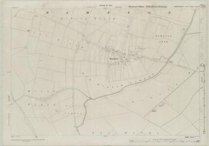 Cambridgeshire XXXIV.9 (includes: Cottenham; Long Stanton All Saints; Long Stanton St Michael; Rampton; Willingham) - 25 Inch Map