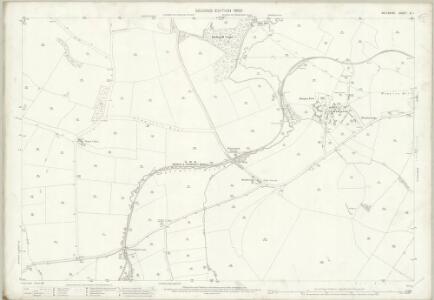 Wiltshire XI.1 (includes: Blunsdon St Andrew; Hannington; Highworth; Stanton Fitzwarren) - 25 Inch Map