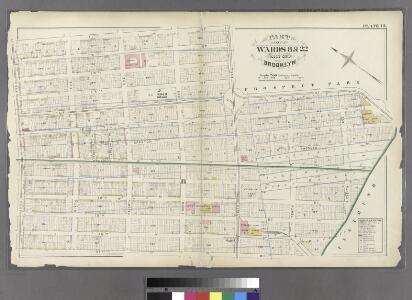 Plate 13: Bounded by 11th Street, Ninth Avenue, 15th Street, Eleventh Avenue, 19th Street, Tenth Avenue, 21st Street and Fifth Avenue.