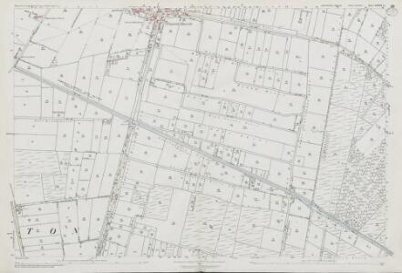 Somerset XXXIX.15 (includes: Catcott; Edington; Meare; Shapwick) - 25 Inch Map