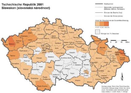 Tschechische Republik 2001. Slowaken (slovenská národnost)