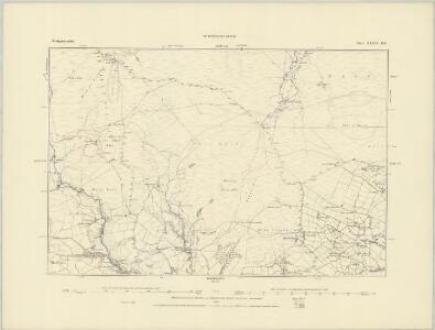 Montgomeryshire XXX.NE - OS Six-Inch Map