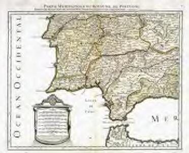 Partie meridionale du royaume de Portugal, partie des royaumes de Castille nouvelle, de Andalousie et de Grenade