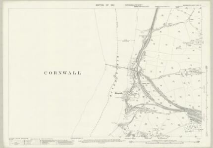 Devon CXVII.14 (includes: Devonport; Plymouth; Saltash) - 25 Inch Map