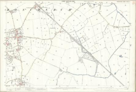 Shropshire XXVII.4 (includes: Baschurch) - 25 Inch Map
