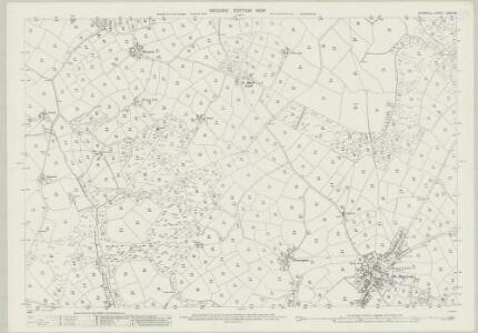 Cornwall LXXIII.15 (includes: St Buryan) - 25 Inch Map