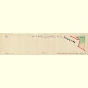 Bistritz - c0723-1-007 - Kaiserpflichtexemplar der Landkarten des stabilen Katasters