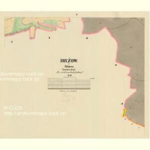 Držow - c1553-1-004 - Kaiserpflichtexemplar der Landkarten des stabilen Katasters