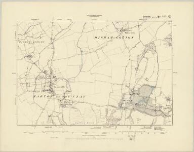 Bedfordshire XXV.NW - OS Six-Inch Map