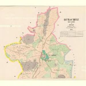 Burschitz (Burssitz) - c0683-1-001 - Kaiserpflichtexemplar der Landkarten des stabilen Katasters