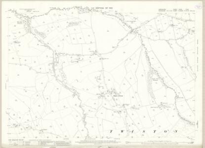 Lancashire XLVIII.1 & 5 (includes: Downham; Gisburn; Rimington; Twiston) - 25 Inch Map