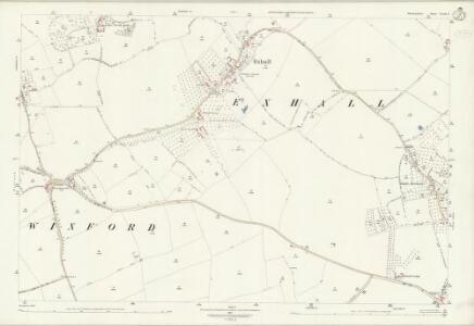Warwickshire XLIII.6 (includes: Alcester; Bidford on Avon; Exhall; Temple Grafton; Wixford) - 25 Inch Map