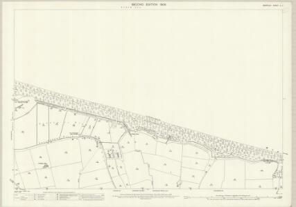 Norfolk X.2 (includes: Kelling; Salthouse; Weybourne) - 25 Inch Map