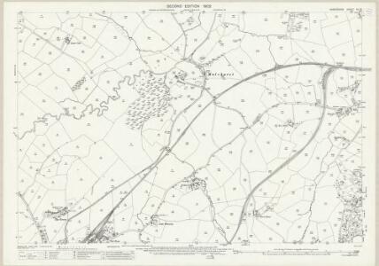 Shropshire XL.10 (includes: Minsterley; Pontesbury; Westbury) - 25 Inch Map
