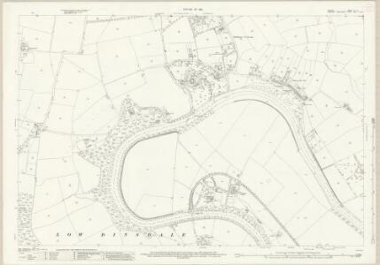 Durham LV.16 (includes: Low Dinsdale; Middleton St George; Neasham; Over Dinsdale) - 25 Inch Map