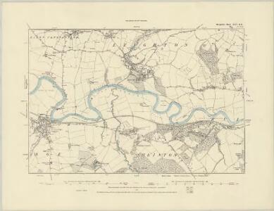 Shropshire XLII.SW - OS Six-Inch Map