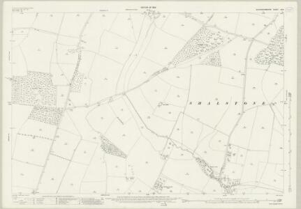Buckinghamshire XII.4 (includes: Biddlesden; Shalstone; Westbury) - 25 Inch Map
