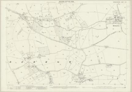 Worcestershire LIV.5 (includes: Berrow; Birtsmorton; Pendock) - 25 Inch Map