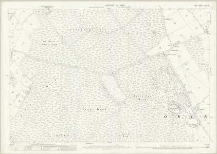 Kent LXXII.12 (includes: Orlestone; Warehorne) - 25 Inch Map