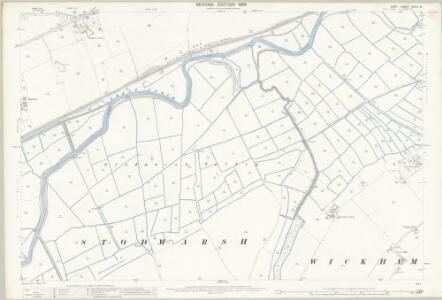 Kent XXXVI.10 (includes: Chislet; Westbere; Wickhambreux) - 25 Inch Map