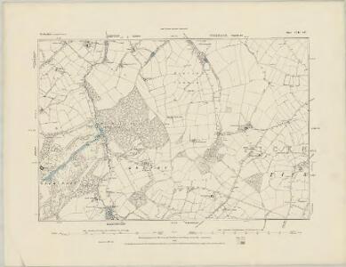 Derbyshire LVII.SW - OS Six-Inch Map