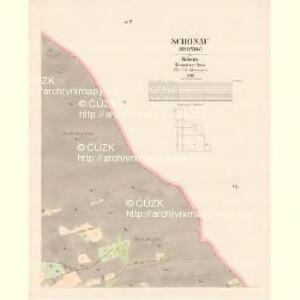 Schönau (Ssonow) - c7754-1-006 - Kaiserpflichtexemplar der Landkarten des stabilen Katasters