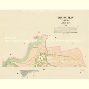 Dobeschau - c1157-1-001 - Kaiserpflichtexemplar der Landkarten des stabilen Katasters