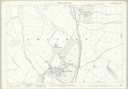 Gloucestershire XIX.15 (includes: Prestbury; Swindon; Uckington) - 25 Inch Map